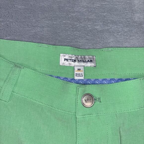 Peter Millar Shackleford Hybrid Golf Shorts Men’s Size 30 Green 124th U.S. Open - Picture 3 of 11
